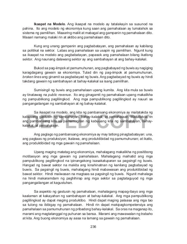 Sanaysay tungkol sa ekonomiya talumpati tungkol sa ekonomiya ng pilipinas
